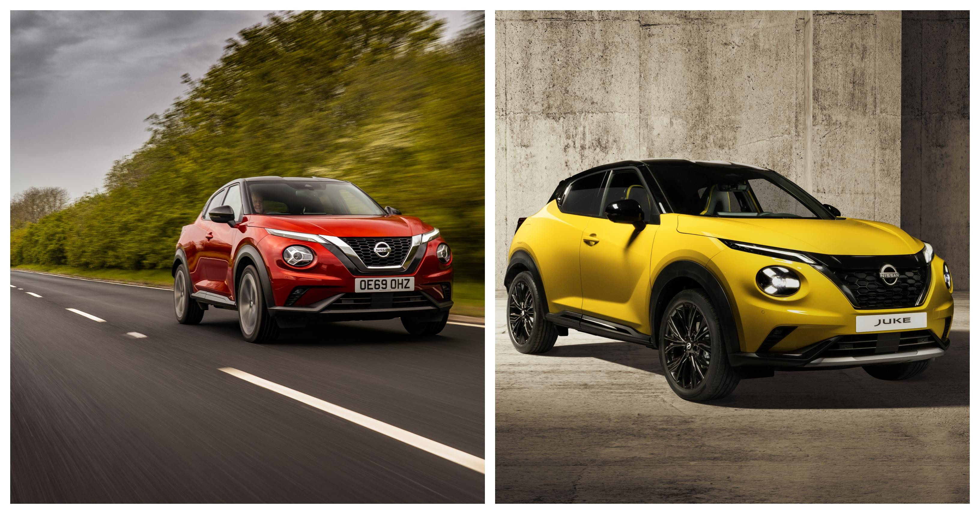 How does the new Nissan Juke compare to the outgoing model?